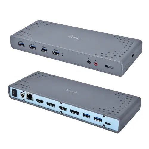 USB 3.0 / USB-C / Thunderbolt 3 Dual Display Docking Station - Imagen 2