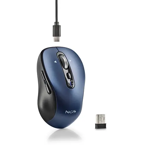 INFINITY RB ratón Oficina Ambidextro RF Wireless + Bluetooth Óptico 3200 DPI - Imagen 5