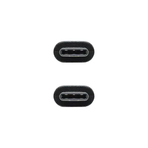 Cable USB 2.0 3A, tipo USB-C/M-USB-C/M, Negro, 1.5 m - Imagen 3