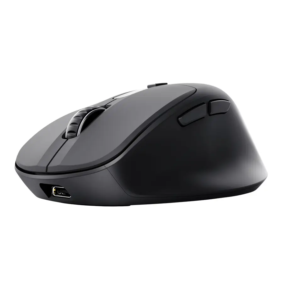 Zevo ratón Universal mano derecha RF Wireless + Bluetooth Óptico 4000 DPI