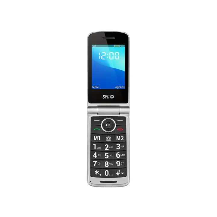 Prince 4G 7,11 cm (2.8") 130 g Negro, Plata Teléfono para person..