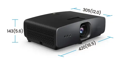 W2720i Proyector de alcance estándar 2500 lúmenes ANSI DLP UHD 4K (3840x2160) 3D Negro - Imagen 9