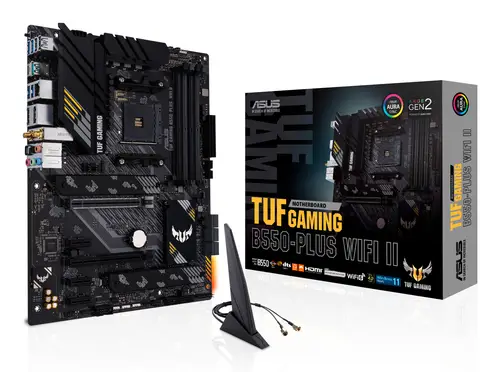 TUF GAMING B550-PLUS WIFI II AMD B550 Zócalo AM4 ATX - Imagen 1