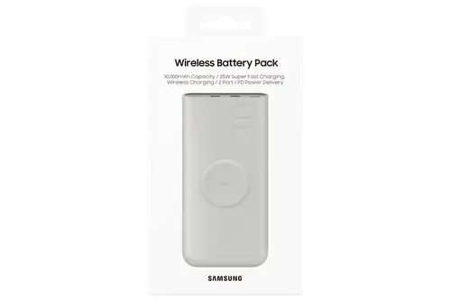 EB-U2510XUEGEU batería externa 10000 mAh Cargador inalámbrico Beige - Imagen 7