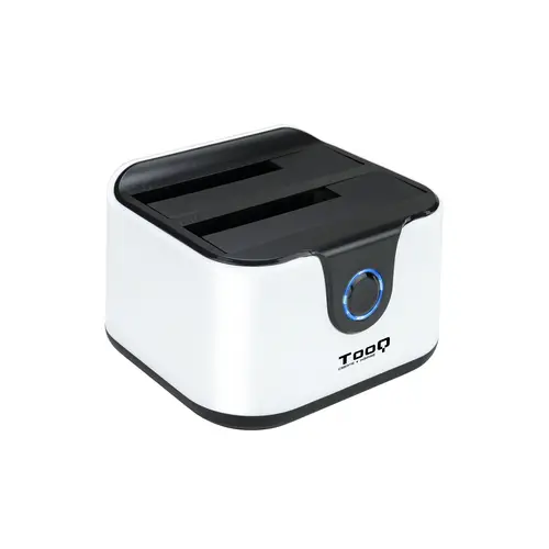 DOCK STATION SATA 2.5/3.5 A USB 3.0 CLONE OTB NEGRO-BLANCO - Imagen 1