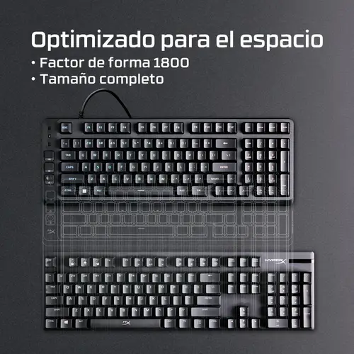 Eve 1800: teclado gaming - Imagen 3