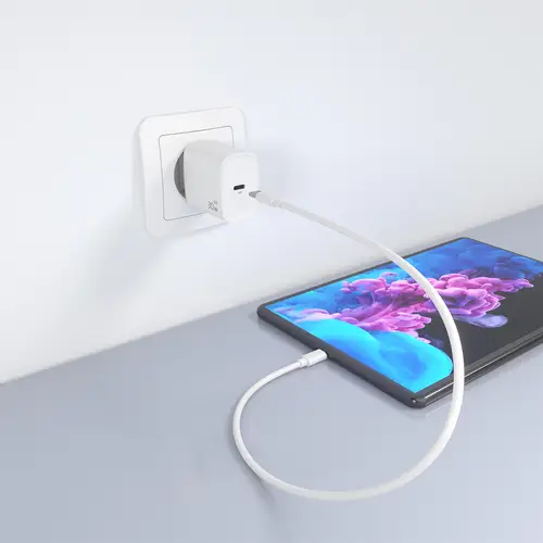 Cargador GaN 30W, 1xUSB-C PD3.0, Blanco - Imagen 6