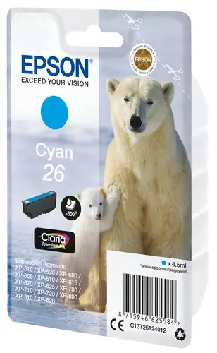 Polar bear Cartucho 26 cian - Imagen 2