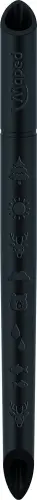 MAPED LAPICES DE COLORES INFINITY ESTUCHE DE 12 DARK BLACK