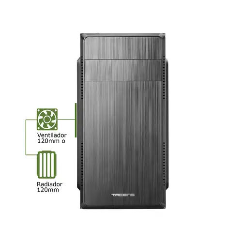 Anima ACM500, Caja PC Micro ATX y Fuente PC 500W, Compacta, USB 3.0, Aluminio - Imagen 6