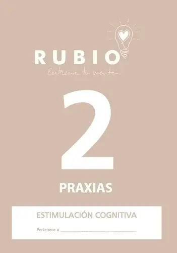 CUADERNO RUBIO A4 ESTIM.COGN.PRAXIAS 2 - Pack de 5 unidades