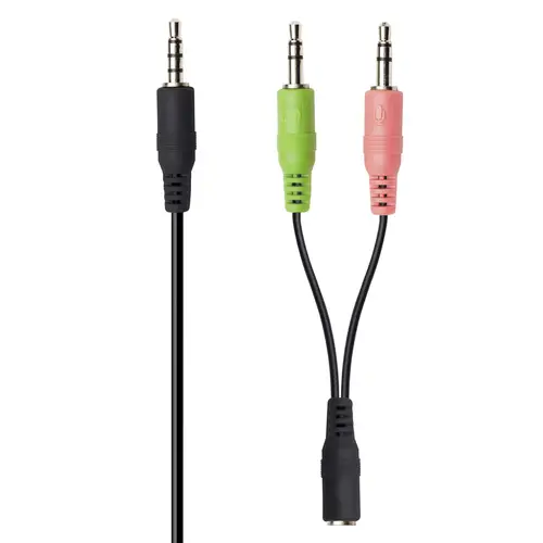 21665 auricular y casco Auriculares Alámbrico Dentro de oído Llamadas/Música Negro - Imagen 7