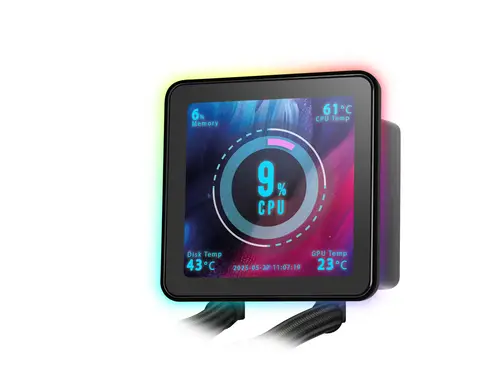 ML-VISIONPRO240 Procesador Sistema de refrigeración líquida todo en uno 12 cm Negro 1 pieza(s) - Imagen 10