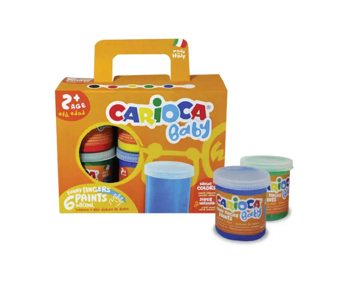 Finger paint pintura de dedos lavable Multi
