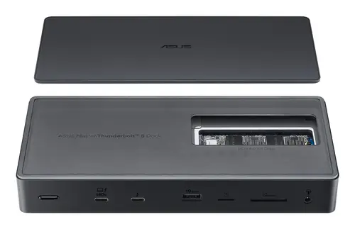 Master Thunderbolt 5 Dock DC510 Alámbrico Negro - Imagen 4