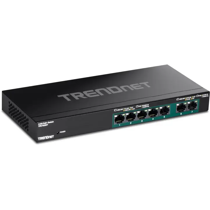 TPE-TG327 switch No administrado Gigabit Ethernet (10/100/1000) Energía sobre Ethernet (PoE) Negro