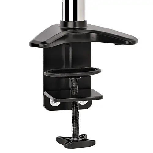 Brazo de Soporte de Escritorio para Un Monitor VESA de hasta 32" o Ultraancho de 49" 8kg - Base para 1 Monitor de Movimiento Articulado y Altura Ajustable - Grommet o Mordaza - Imagen 12