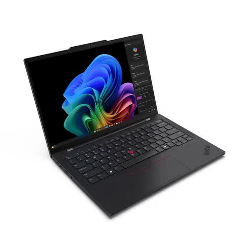 ThinkPad T14s Gen 6 (Snapdragon) Copilot+ PC Qualcomm Snapdragon X1P-42-100 Portátil 35,6 cm (14") WUXGA 16 GB LPDDR5x-SDRAM 512 GB SSD Wi-Fi 7 (802.11be) Windows 11 Pro Español Negro - Imagen 9