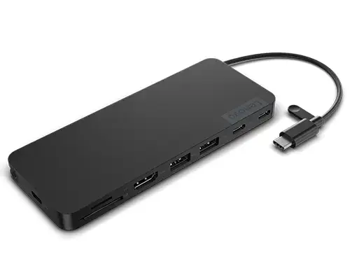 4X11N40212 base para portátil y replicador de puertos Alámbrico USB 3.2 Gen 1 (3.1 Gen 1) Type-C Negro - Imagen 5