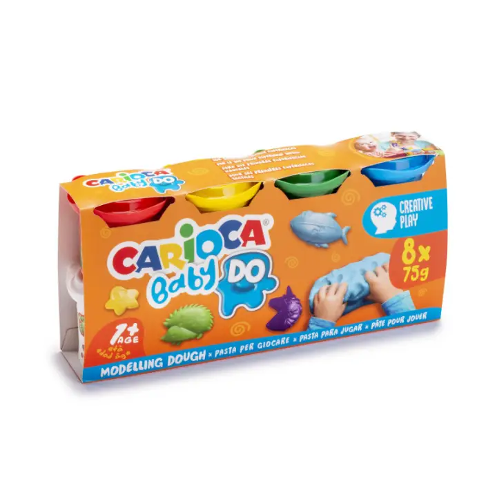 43180 compuesto para cerámica y modelaje Pasta para modelar 600 g Multicolor 8 pieza(s)