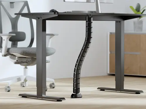 650861 organizador de cables Escritorio Pasacables Negro 1 pieza(s) - Imagen 6