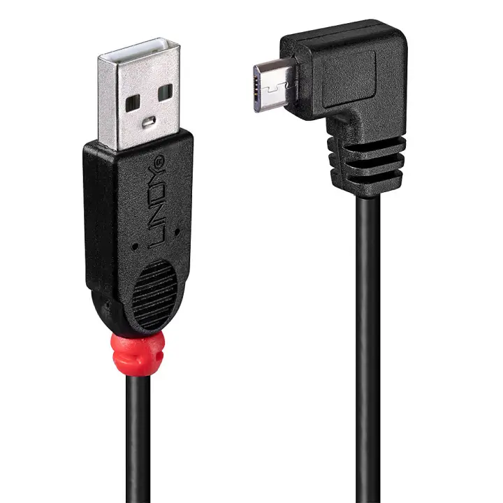 31977 cable USB USB 2.0 2 m USB A Micro-USB B Negro