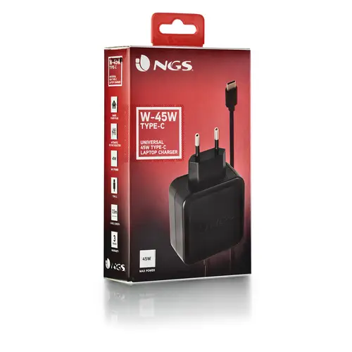 W-45W TYPEC Negro Interior - Imagen 6