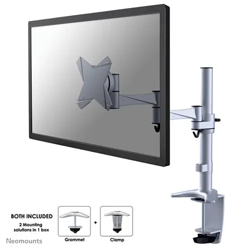 FPMA-D1330SILVER Brazo de monitor 10-30" - Imagen 1