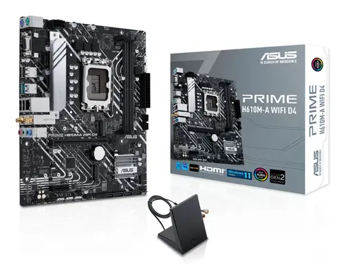 PRIME H610M-A WIFI D4 Intel H610 LGA 1700 micro ATX - Imagen 1