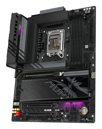 Placa base Z890 AORUS ELITE WIFI7 - Compatible con CPUs Intel Core Ultra (Serie 2), VRM de 16+1+2 fases, hasta 8800MHz DDR5 (OC), 1xPCIe 5.0 + 3xPCIe 4.0, Wi-Fi 7, LAN 2.5GbE, Thunderbolt 4 - Imagen 4