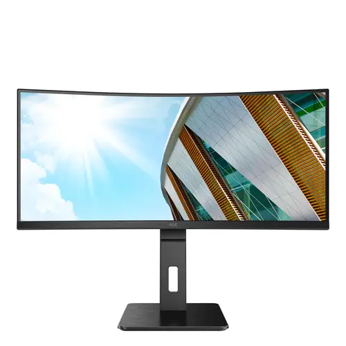 P2 CU34P2A LED display 86,4 cm (34") 3440 x 1440 Pixeles Quad HD Negro - Imagen 3
