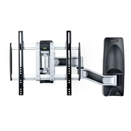Soporte de Montaje Articulado de Pared para Televisores - Soporte VESA de Pared - Soporta TV Plano o Curvos de 65" o 45kg - Perfil Bajo Retraible - de Esquina - Imagen 3