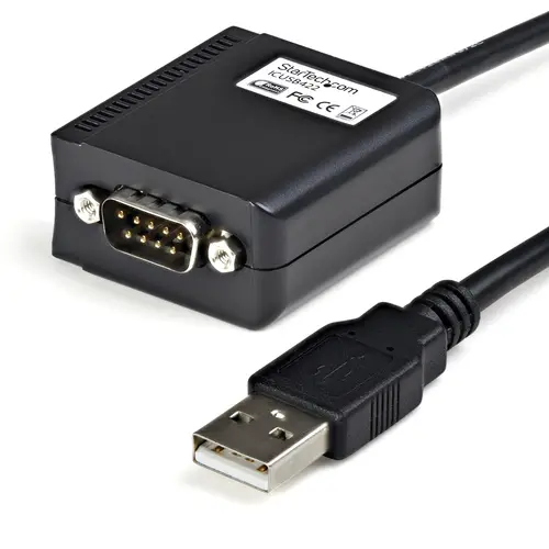 Cable 1,8m USB a Puerto Serie Serial RS422 y 485 DB9 con Retención Puerto COM - Imagen 1