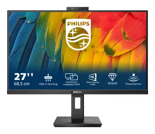 5000 series 27B1U5601H/00 LED display 68,6 cm (27") 2560 x 1440 Pixeles Quad HD LCD Negro - Imagen 8