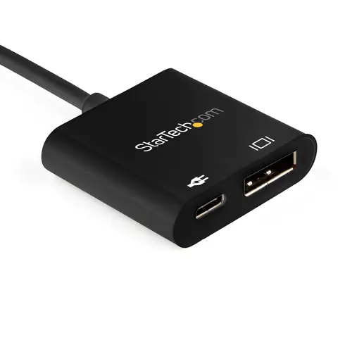 Cable de 1m USB-C a DisplayPort 1.4 HBR3 con Entrega de Alimentación PD de 60W - Convertidor Adaptador de Vídeo USB Tipo C 8K60Hz/4K120Hz - Compatible Thunderbolt 3 - Imagen 2