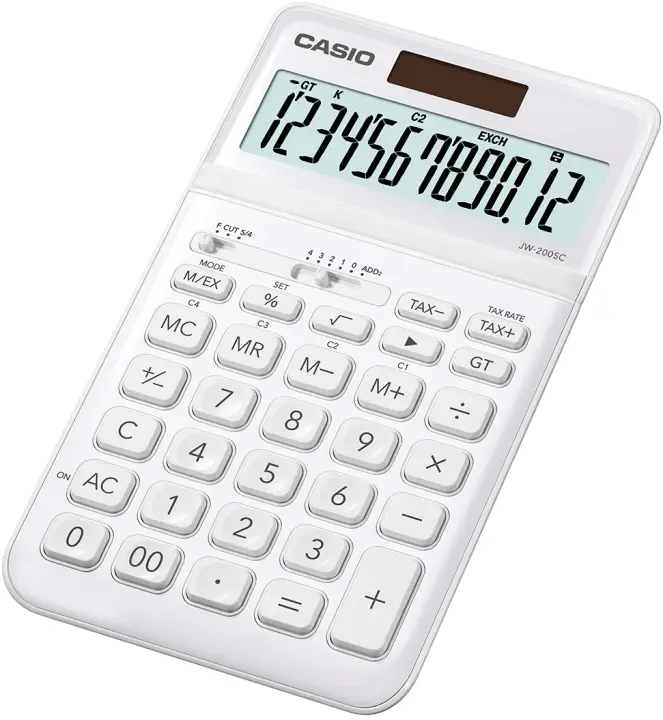 JW-200SC calculadora Escritorio Calculadora básica Blanco - Imagen 1
