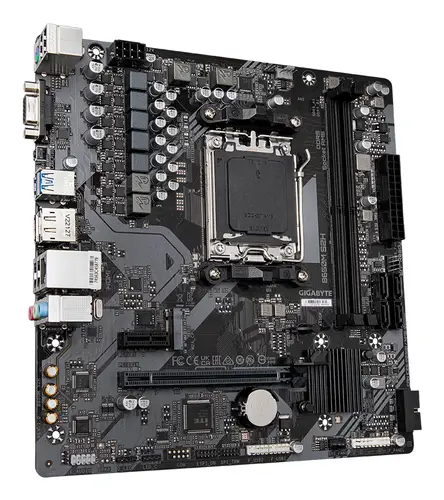 B650M S2H Placa base - AMD Ryzen serie 9000, VRM de 5+2+2 fases, hasta 6400 MHz DDR5 (OC), 1xPCIe 4.0 M.2, LAN GbE, USB 3.2 Gen 1 - Imagen 2