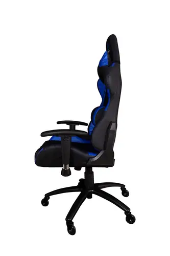 Deep Command II Silla para videojuegos de PC Asiento acolchado Negro, Azul - Imagen 7