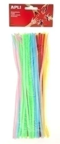 LIMPIA PIPAS APLI COLORES CL.30 cm. B/50
