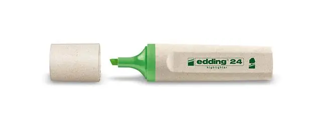 EcoLine 24 marcador 10 pieza(s) Punta de cincel Verde