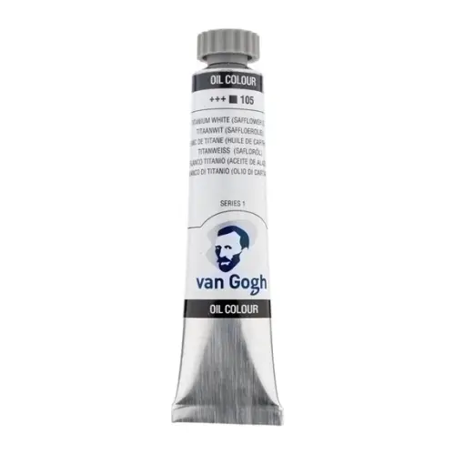 PINTURA OLEO VAN GOGH 20 ML. BLANCO TIT. - Pack de 3 unidades