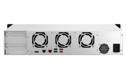TS-864EU-8G servidor de almacenamiento NAS Bastidor (2U) Intel® Celeron® 8 GB DDR4 0 TB QNAP Turbo System Negro - Imagen 2