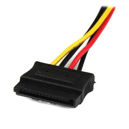 Adaptador Cable 30cm Divisor de 4 Pines LP4 a Doble SATA Cierre Seguridad Pestillo Latches - Imagen 3