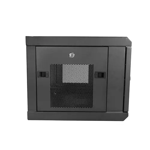 Armario Rack de Pared para Servidores 6U 19" 2 Columnas y Estante 1U - Rack de Servidores de Montaje en Pared - Rack Ventilado para Equipo de Red - Imagen 2
