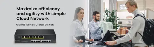 GS1915-8EP Gestionado L2 Gigabit Ethernet (10/100/1000) Energía sobre Ethernet (PoE) Negro - Imagen 5