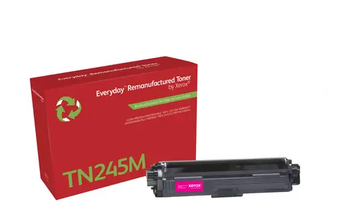 Remanufacturado Everyday Tóner Everyday Magenta remanufacturado de Xerox es compatible con Brother TN245M, Capacidad alta - Imagen 1