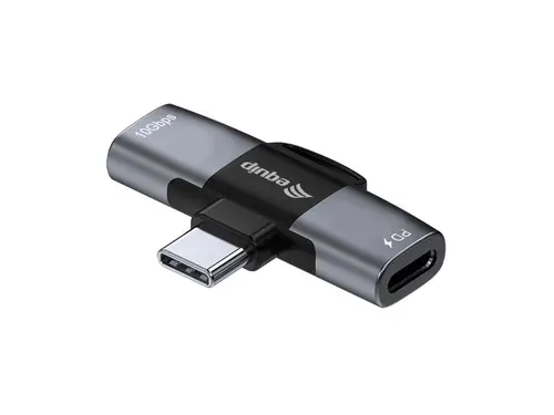 133479 cambiador de género para cable USB-C 2 x USB-C Gris - Imagen 1