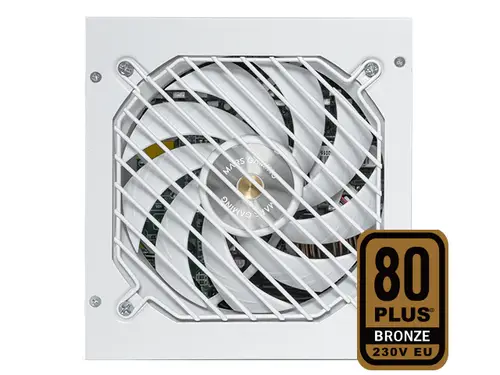 MPB750SIW unidad de fuente de alimentación 750 W 24-pin ATX ATX Blanco - Imagen 2