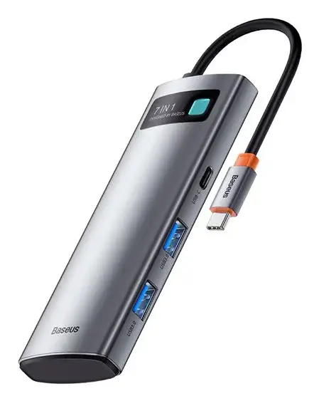 Metal Gleam USB Tipo C 5000 Mbit/s Gris