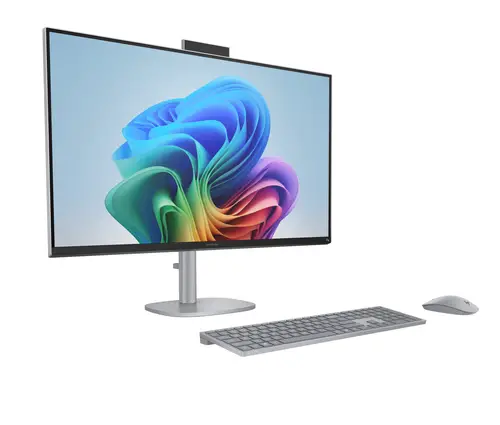 OmniStudio X All-in-One Desktop Next Gen AI 32-c1009ns PC Copilot+ PC Intel Core Ultra 7 258V 80 cm (31.5") 3840 x 2160 Pixeles PC todo en uno 32 GB LPDDR5x-SDRAM Windows 11 Home Wi-Fi 7 (802.11be) Plata - Imagen 2